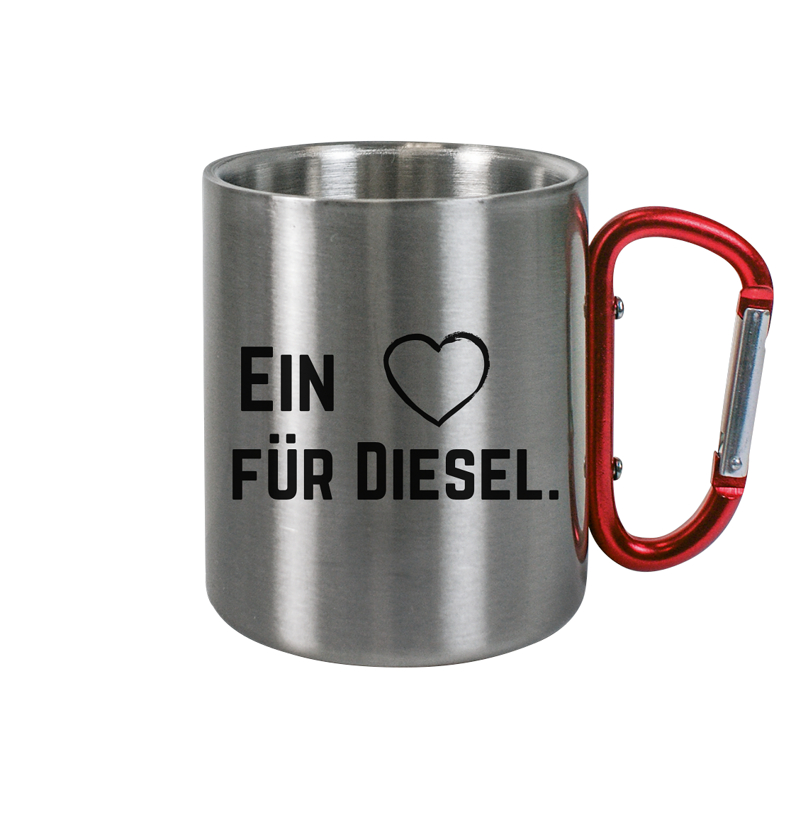 Ein Herz für Diesel - Edelstahl Tasse