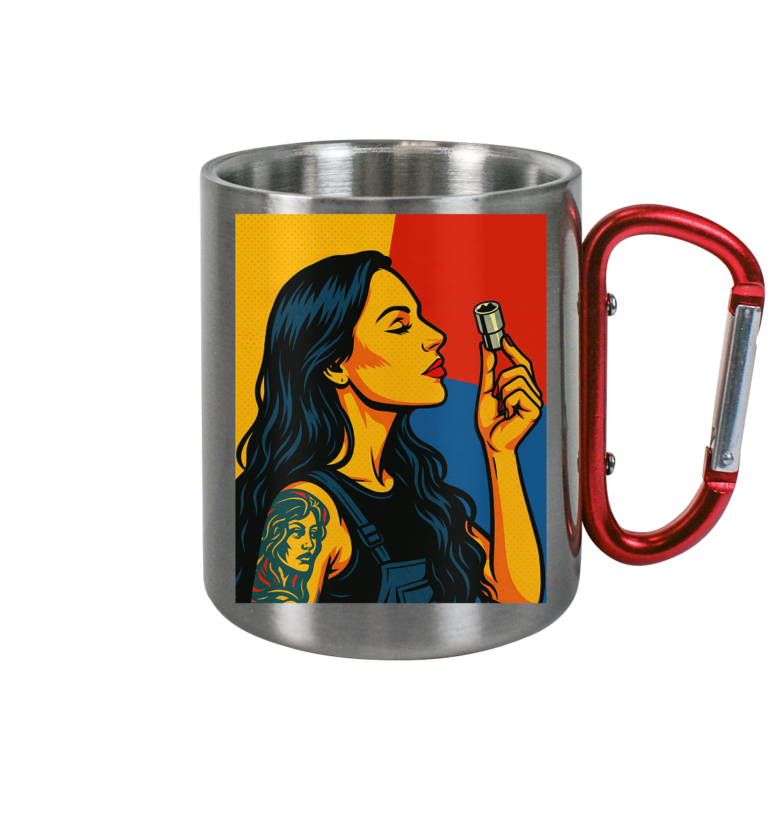 Tasse - 10er Nuss gefunden - Edelstahl Tasse