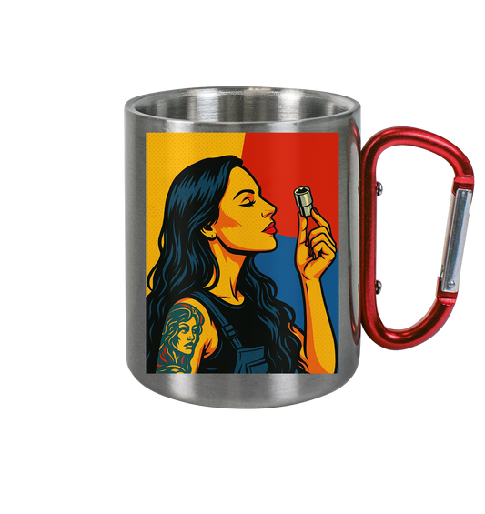 Tasse - 10er Nuss gefunden - Edelstahl Tasse