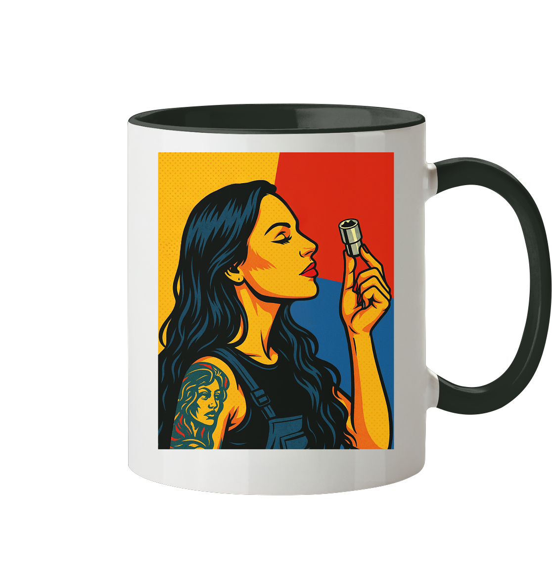 Tasse - 10er Nuss gefunden - Tasse zweifarbig