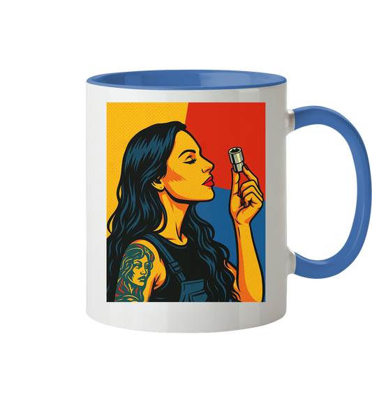 Tasse - 10er Nuss gefunden - Tasse zweifarbig