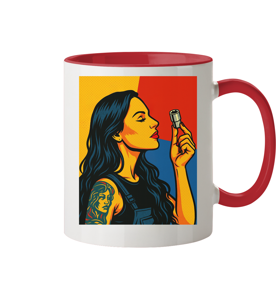 Tasse - 10er Nuss gefunden - Tasse zweifarbig