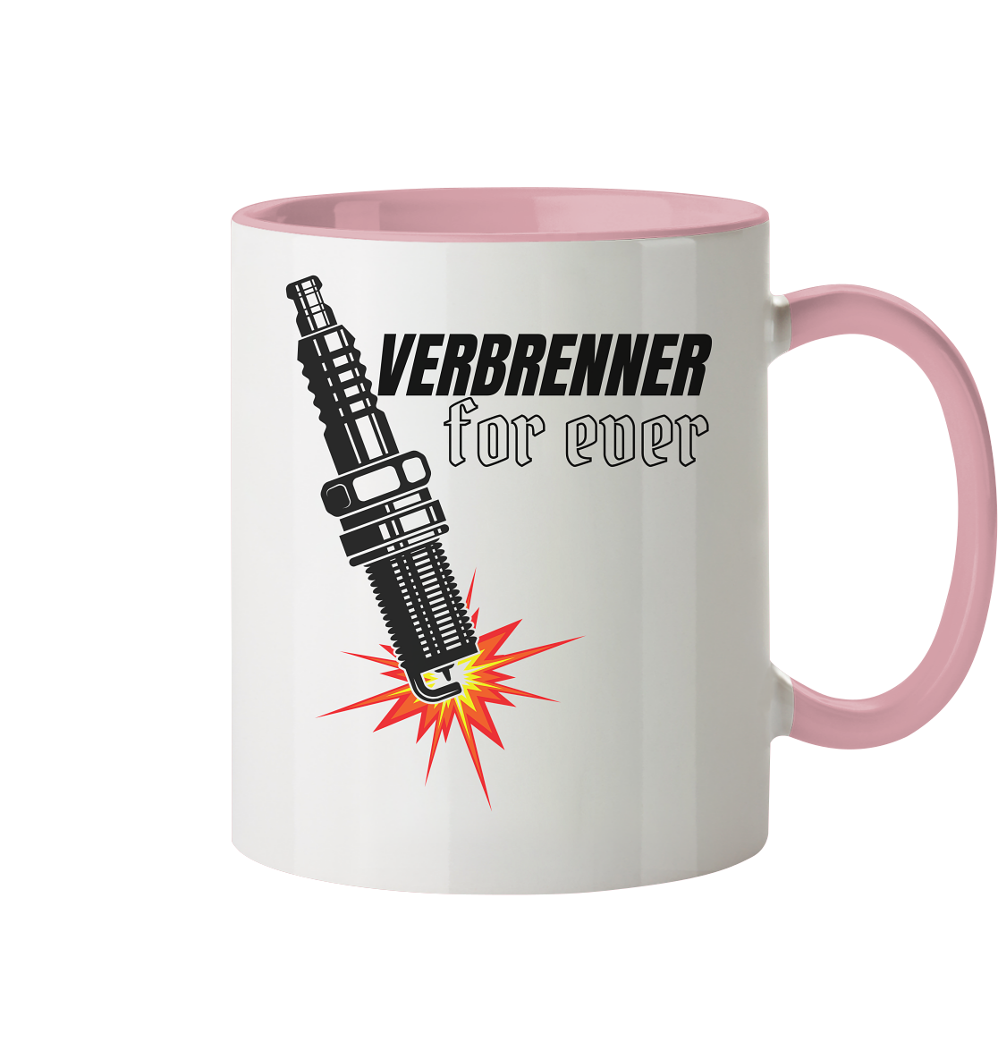Tasse - Verbrenner for ever 330ml - Tasse zweifarbig