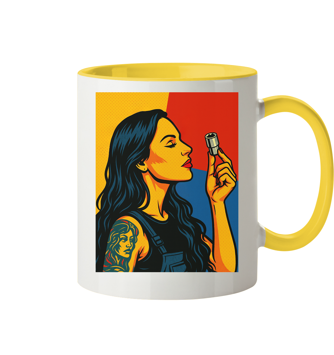 Tasse - 10er Nuss gefunden - Tasse zweifarbig